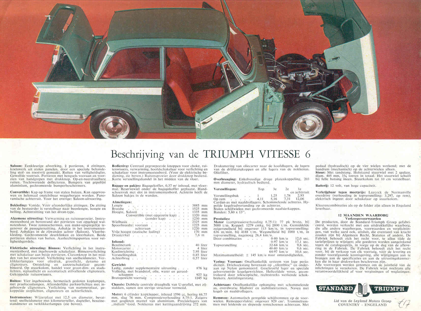 Triumph Vitesse 6 NL!